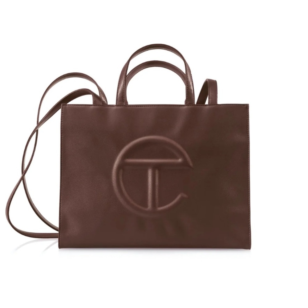 Telfar Medium Chocolate Brown Tote Bag